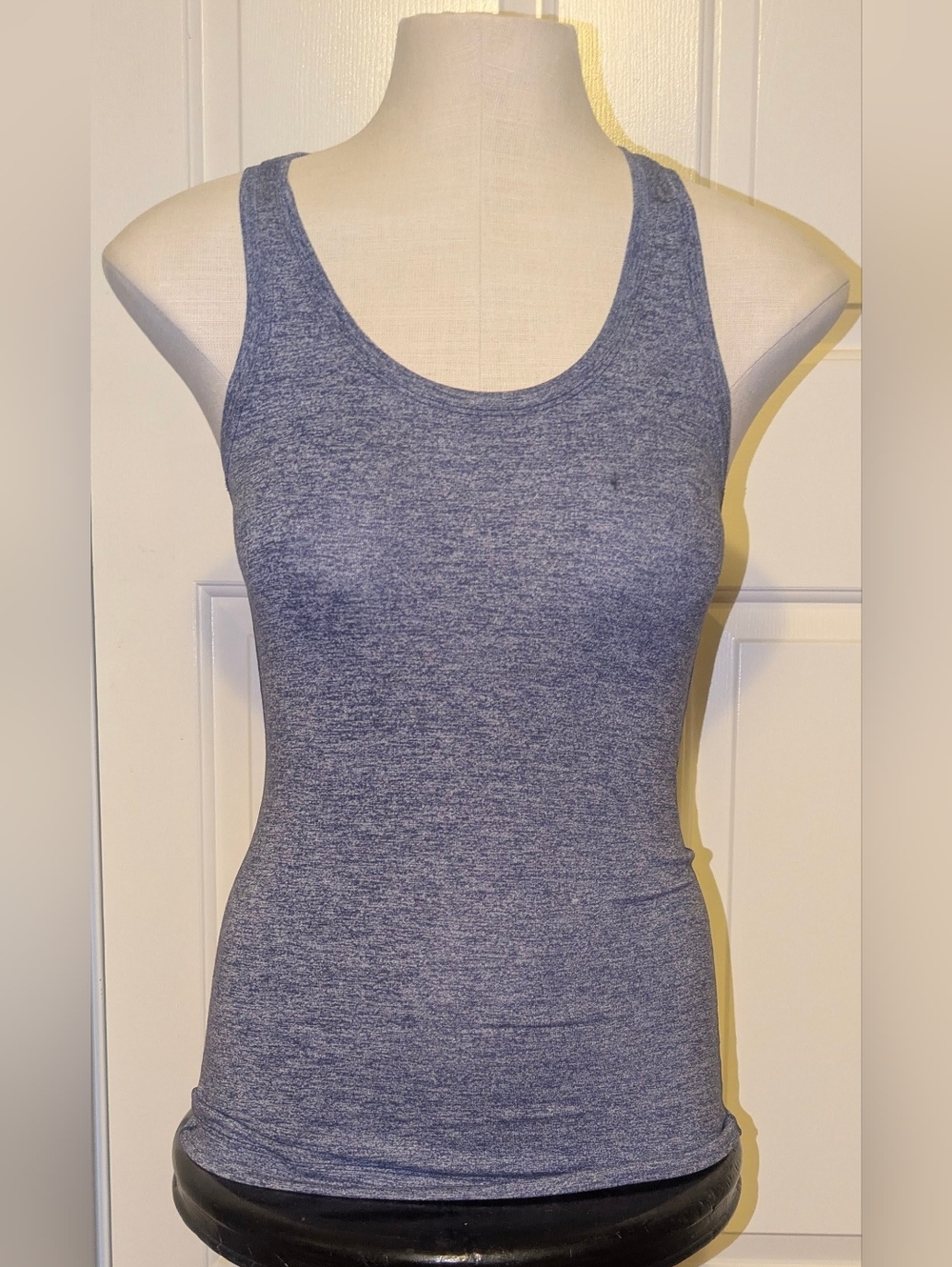 Lululemon Sz 0 Cool Racerback Athleisure Yoga Gym Sleeveless Tank-Navy Blue